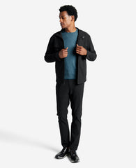 Crew Neck Sweater with Tipping Details