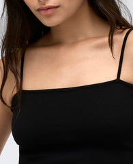 Bandeau Cami W/ Shelf Bra And Adjustable Straps