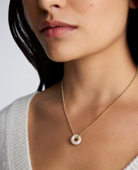 BONBONWHIMS Mental Health Coalition Charm Necklace - Black