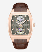 Curved Automatic Strap Watch