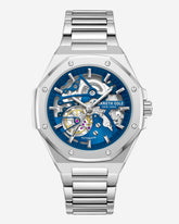 Skeleton Octagonal Automatic Bracelet Watch