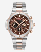 Contrast Dress Sport Watch