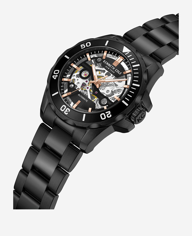 Skeleton Automatic Bracelet Watch
