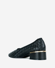 Birdie Woven Leather Pump
