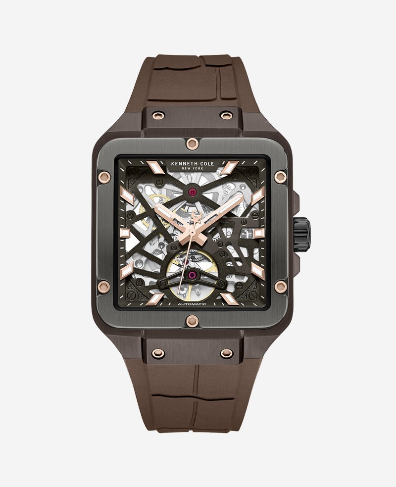 Skeleton Automatic Silicone Watch