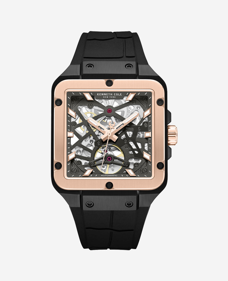 Skeleton Automatic Silicone Watch