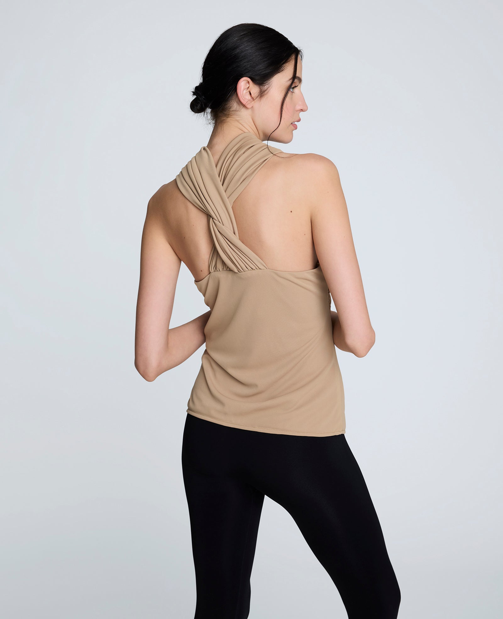 Criss Cross Neck Tank Top