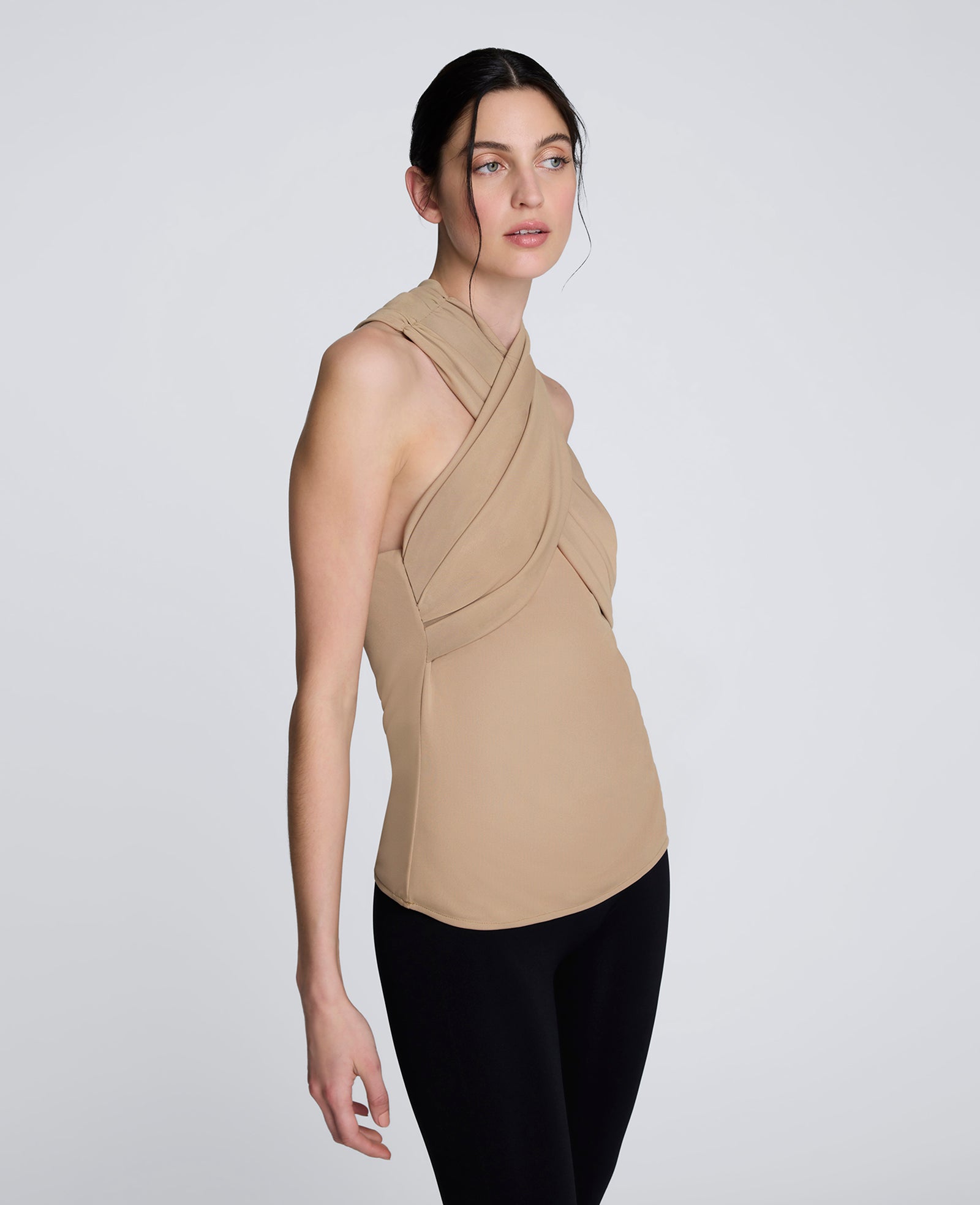 Criss Cross Neck Tank Top