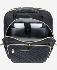 Chelsea 15.6-Inch Chevron Quilted Computer Backpack